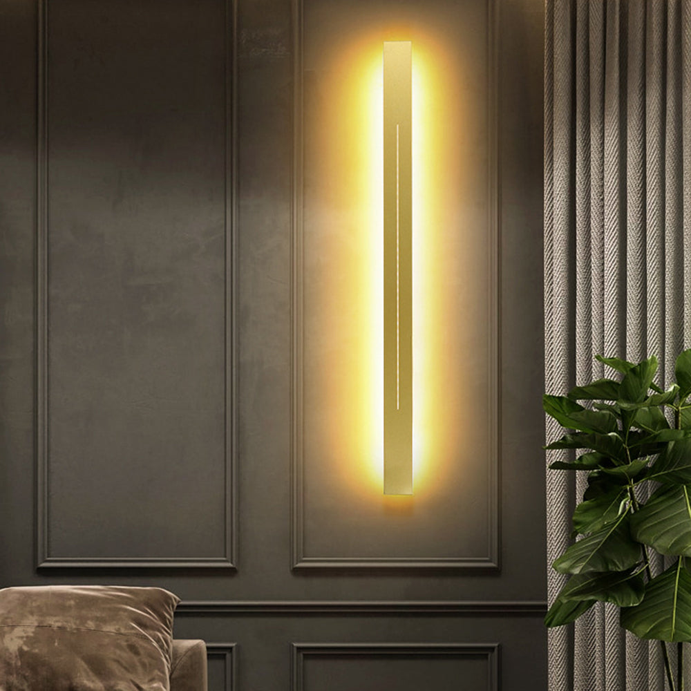 Svart Justerbar Vägglampa med Dimbara LED-lampor – Modern Design för Inomhusbruk, Längd 60-200 cm 4
