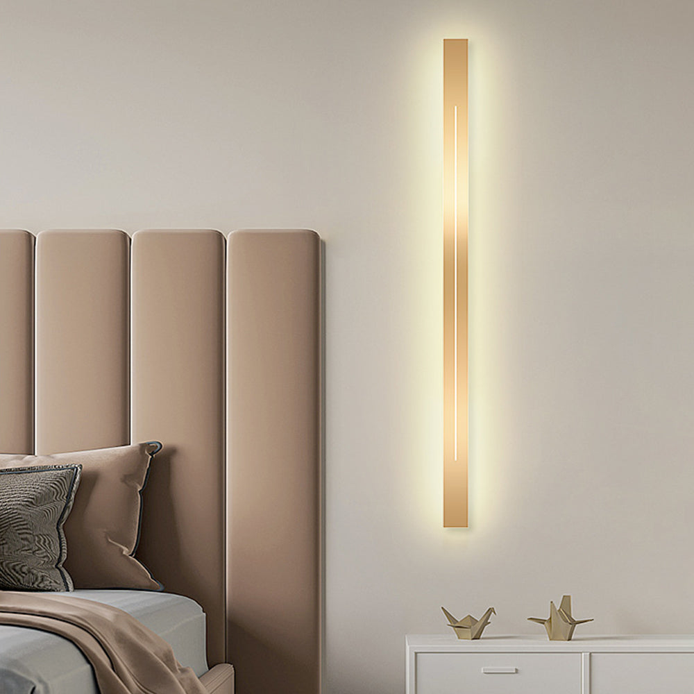 Svart Justerbar Vägglampa med Dimbara LED-lampor – Modern Design för Inomhusbruk, Längd 60-200 cm 9