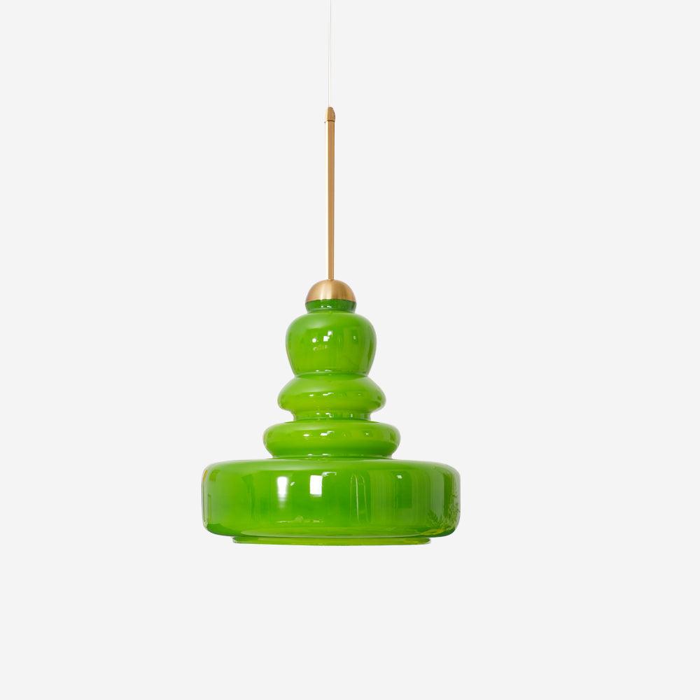 Classic Schoolhouse Glass Pendant Light – Adjustable Height Vintage Ceiling Lamp for Soft Illumination 9