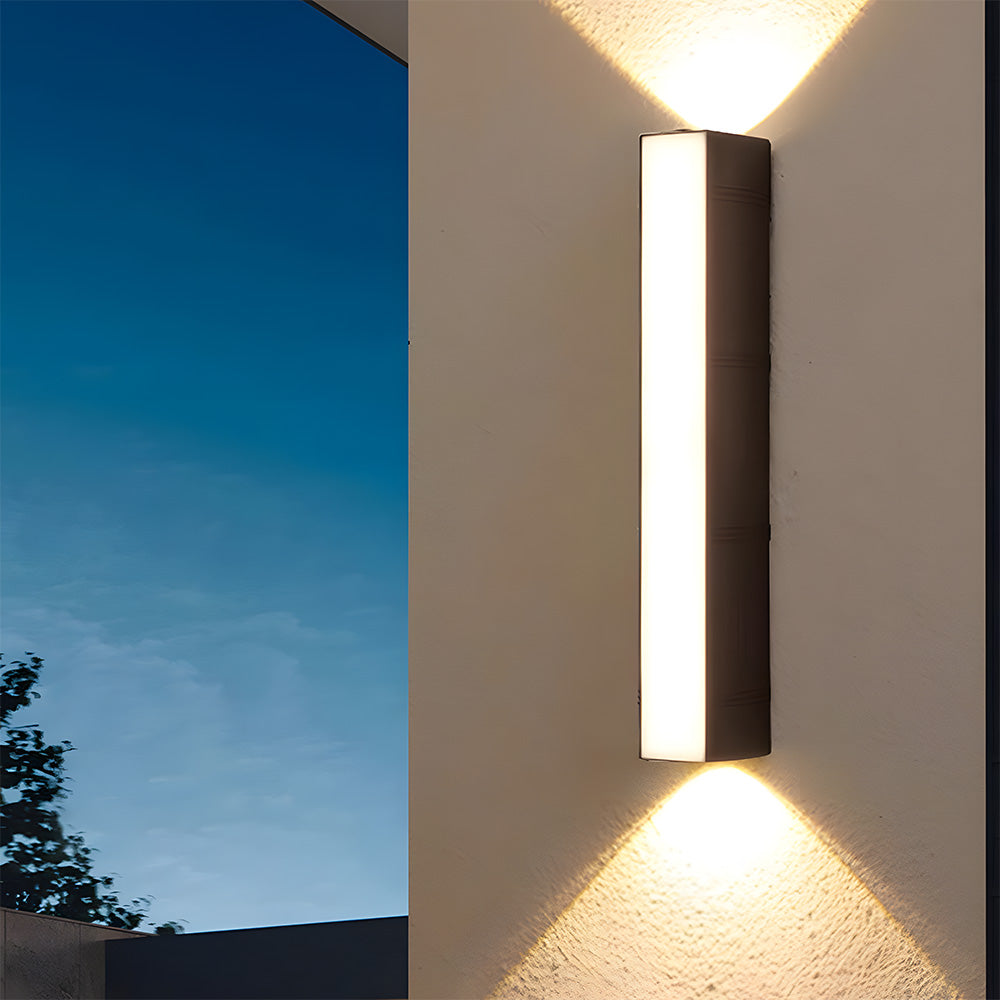 High Lumen Outdoor Wall Light – Weatherproof LED Fixture for Patios, Garages, and Pathways – Modern Black Design 5