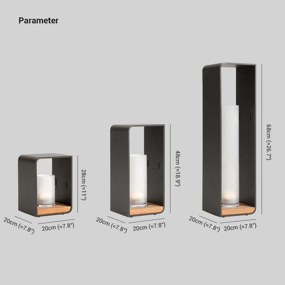 Solenergi Utomhuslampa med Minimalistisk Design för Hållbar Utebelysning - Weather Resistant Trädgårdslampa 9
