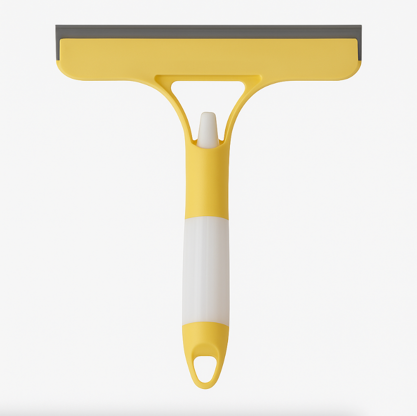 3-i-1 Glasrengöringsverktyg med Ergonomiskt Handtag – Effektiv Rengöring av Fönster, Speglar och Bilglas 2