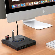 7-i-1 extern DVD-spelare - bärbar CD/DVD-RW-brännare med höghastighetsdataöverföring 6