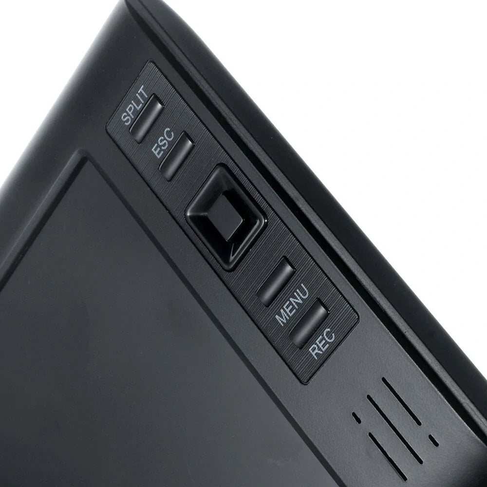 7-tums trådlöst säkerhetssystem: 4-kanals monitor och väderbeständiga nattkamera 4