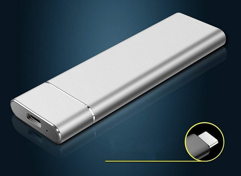 8TB bärbar extern SSD-hårddisk med USB 3.1 för filöverföringar - Lätt och kompakt design 4