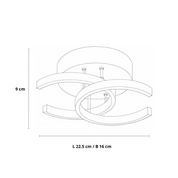 Acantha - Modern LED-taklampa 4