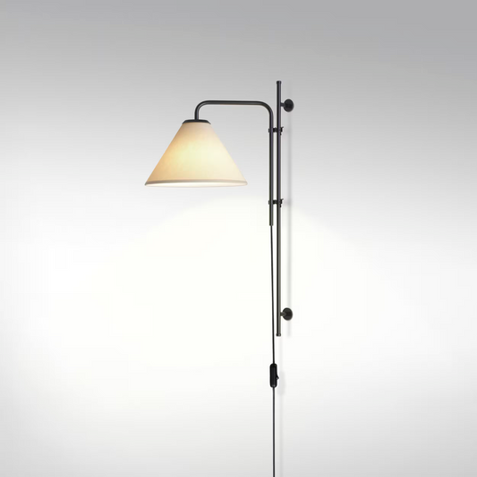 Adjustable Fabric Wall Light – Chic Design in Beige or White, Direct and Indirect Lighting, Perfect for Modern Spaces 1