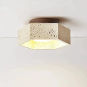 Albora - Wabi Sabi Travertin LED-taklampa 0