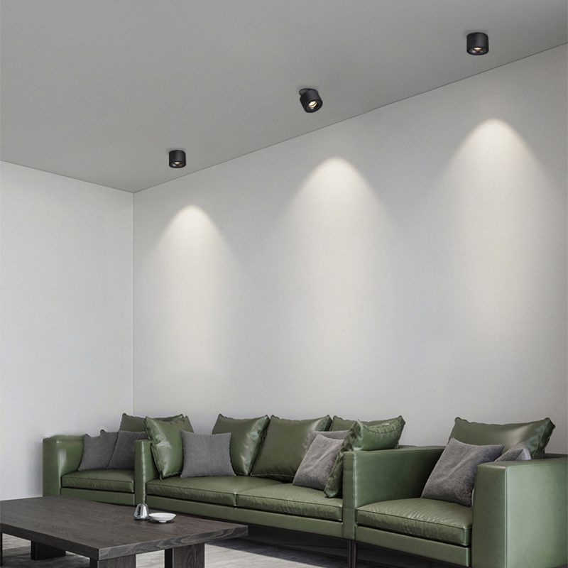 Alira - Justerbar cylinderformad infälld LED-taklampa 8