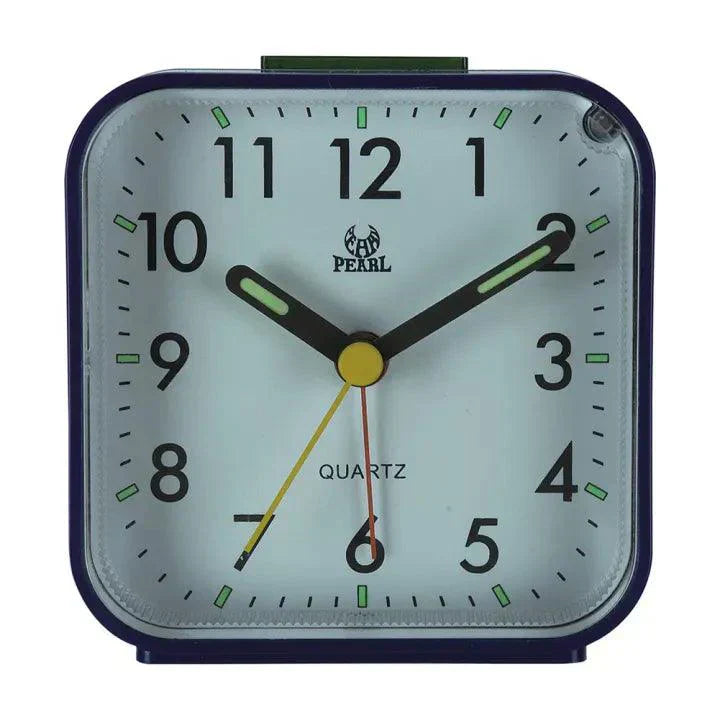 Analog Bedside Alarm Clock with Silent Movement, Night Light, and Snooze Function for Peaceful Mornings 4