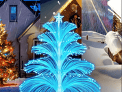 AquaGlow – Solcellslampa med flera lager för trädgård eller balkong 1