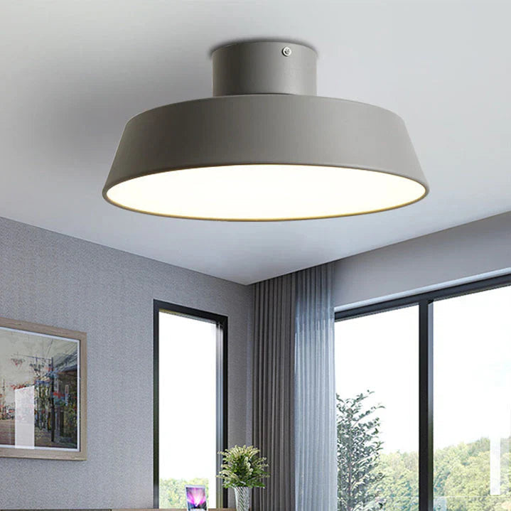 Avenae - Minimalistisk rund nordisk LED-taklampa 4