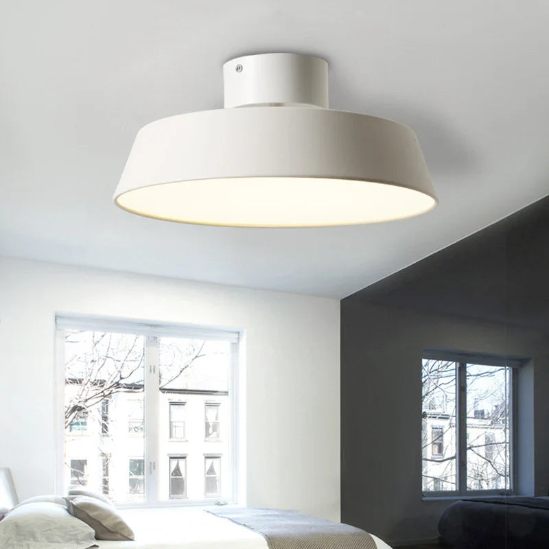 Avenae - Minimalistisk rund nordisk LED-taklampa 6