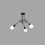 Aventra - Vintage LED-taklampa i antik design 0