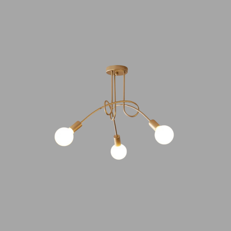 Aventra - Vintage LED-taklampa i antik design 6