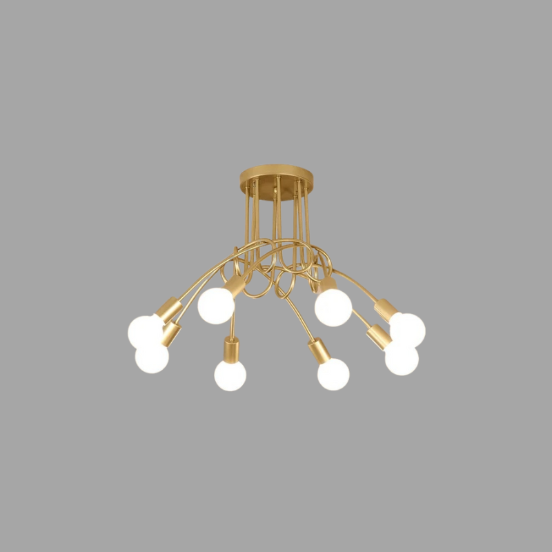Aventra - Vintage LED-taklampa i antik design 8