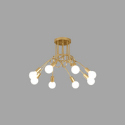 Aventra - Vintage LED-taklampa i antik design 8