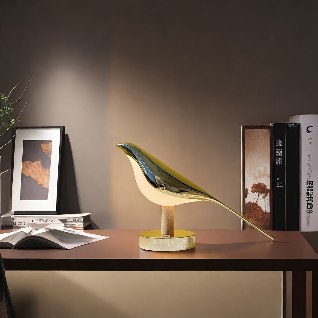 Bird-Shaped LED Lamp with Adjustable Light Modes for Elegant Home Decor 2