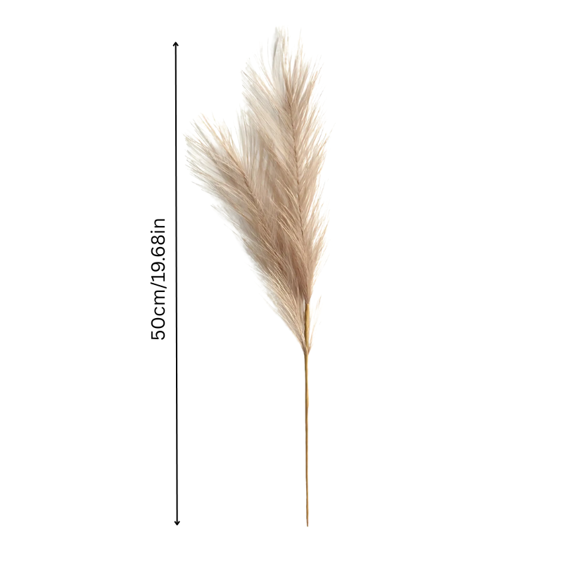 Boho Pampas Dekoration – Set med 6 Färger för Elegant Inredning 1