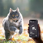 CAT GPS-spårningshalsband med snabbfäste och reflekterande design för förbättrad synlighet i mörkret 1