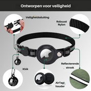 CAT GPS-spårningshalsband med snabbfäste och reflekterande design för förbättrad synlighet i mörkret 3