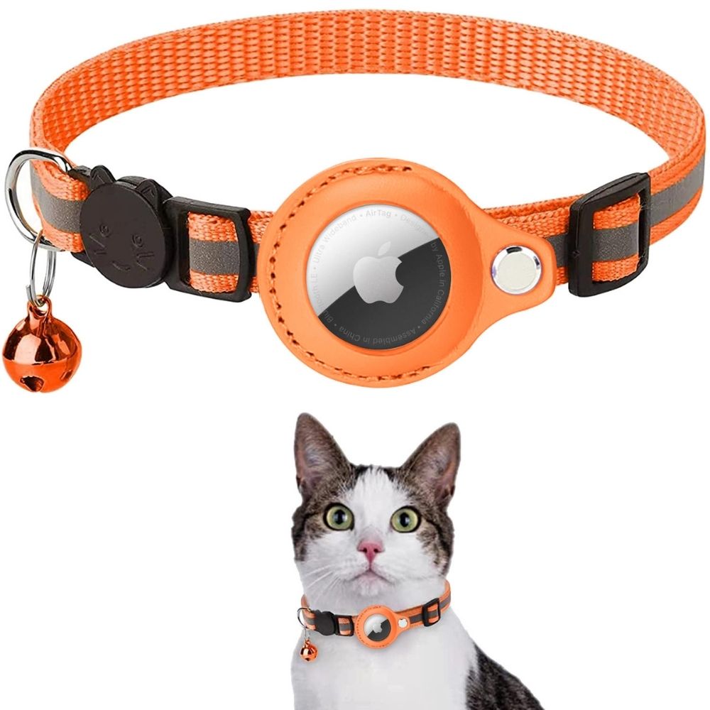 CAT GPS-spårningshalsband med snabbfäste och reflekterande design för förbättrad synlighet i mörkret 7