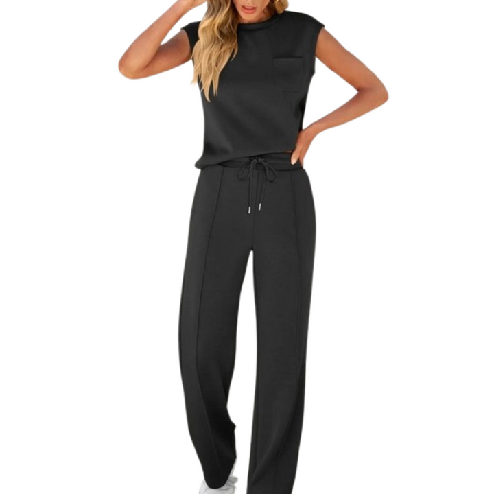 Casual Summer Lounge Set for Women - Lightweight and Comfortable Co-Ord 0