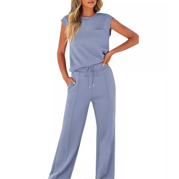Casual Summer Lounge Set for Women - Lightweight and Comfortable Co-Ord 3