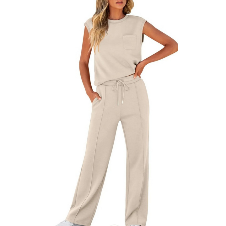 Casual Summer Lounge Set for Women - Lightweight and Comfortable Co-Ord 8