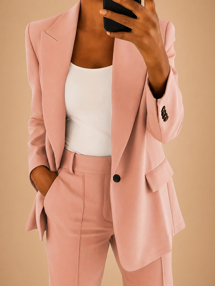Elegant Two-Piece Women's Suit for Versatile Style