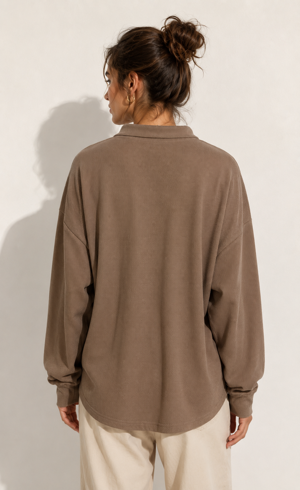 Women's Jacket - Elegant Corduroy Design for Versatile Everyday Style