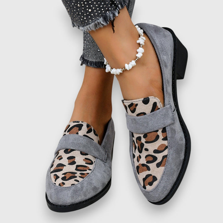 Chic Leopard Print Women's Loafers - Stylish, Comfortable Footwear for Casual and Semi-Formal Wear 5