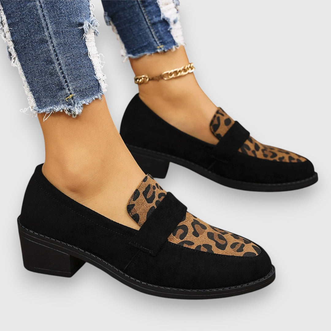 Chic Leopard Print Women's Loafers - Stylish, Comfortable Footwear for Casual and Semi-Formal Wear 6