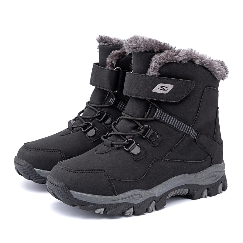 Children's Waterproof Snow Boots with Non-Slip Sole for Winter Safety 0
