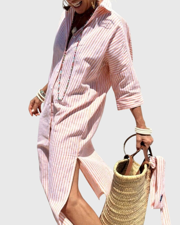 Classic Striped Dress for Effortless Elegance and Everyday Comfort 2