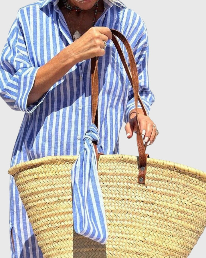 Classic Striped Dress for Effortless Elegance and Everyday Comfort 4