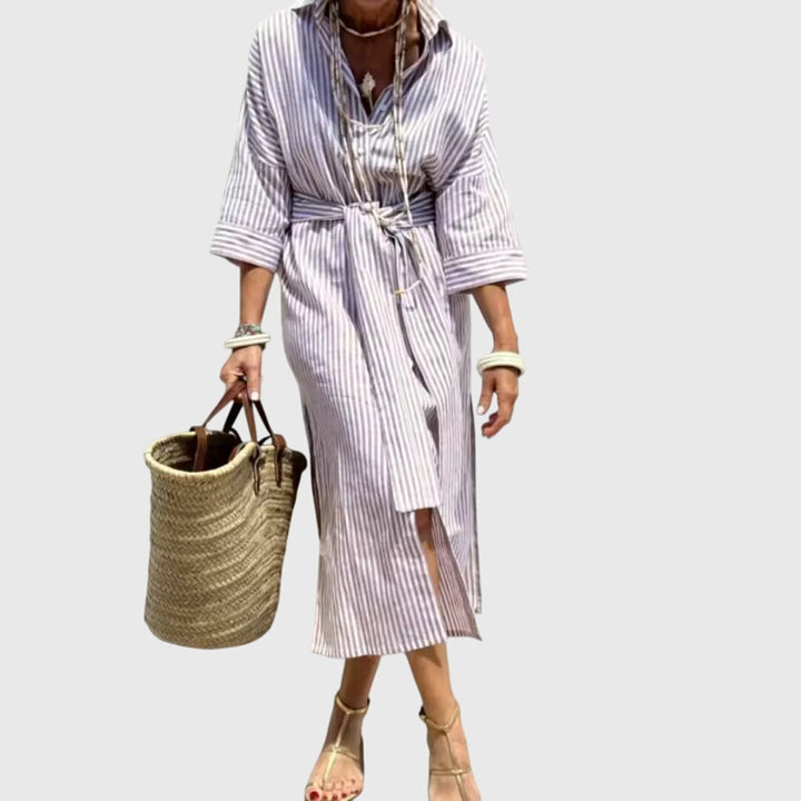 Classic Striped Dress for Effortless Elegance and Everyday Comfort 6