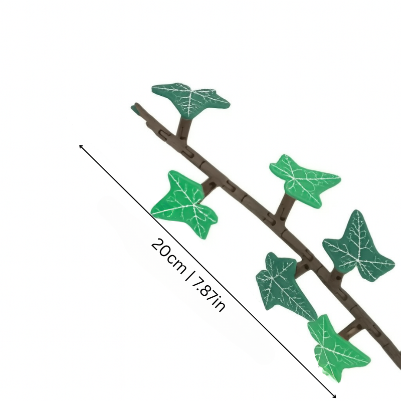 Climbivy Magnetset med Murgröna Design för Kök och Kontor – Utrymmesbesparande och Charmig 1