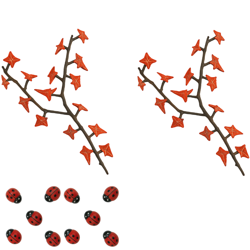 Climbivy Magnetset med Murgröna Design för Kök och Kontor – Utrymmesbesparande och Charmig 5