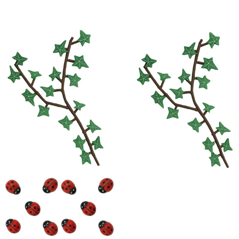 Climbivy Magnetset med Murgröna Design för Kök och Kontor – Utrymmesbesparande och Charmig 6