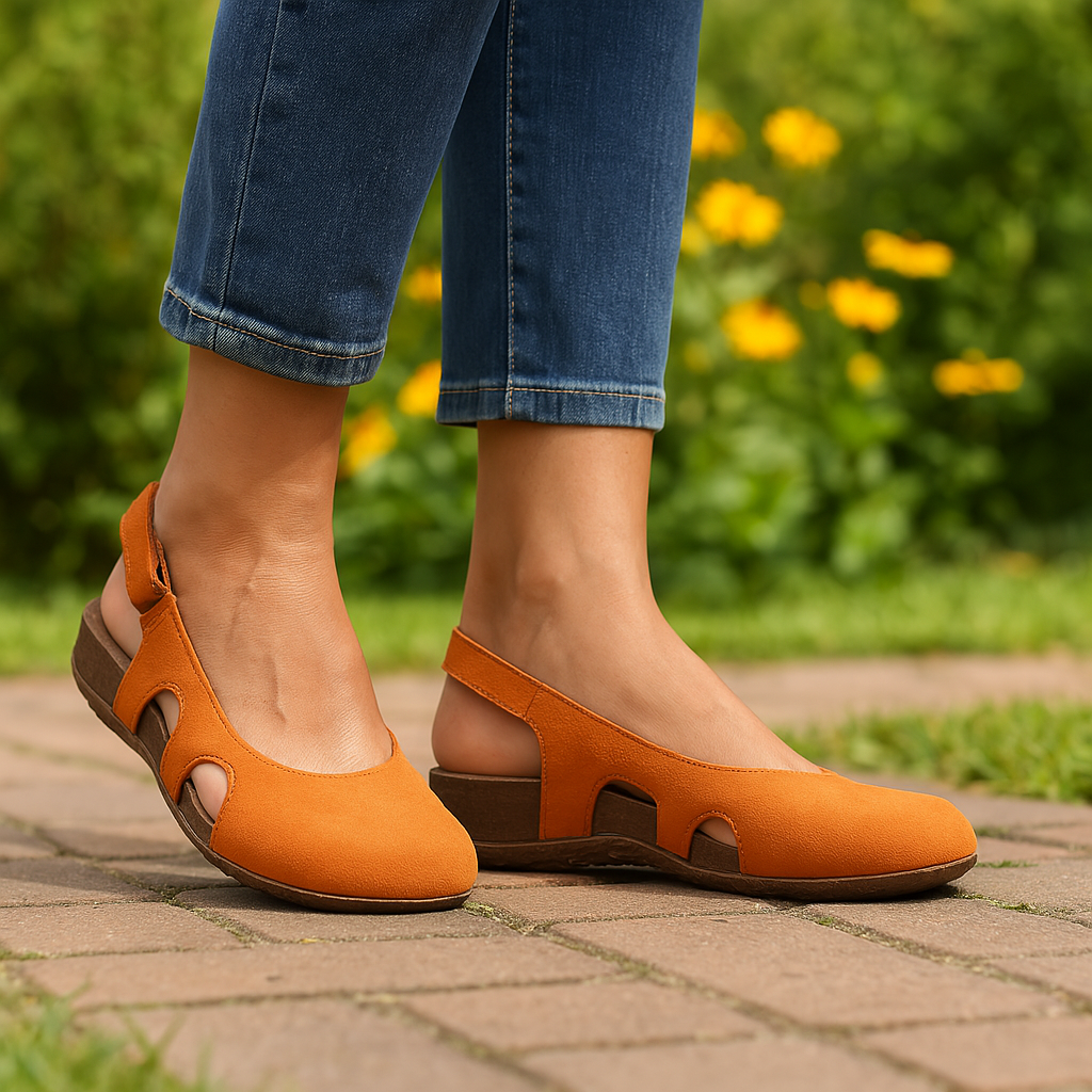 Comfortable Women's Sandals with Supportive Footbed for All-Day Wear - Breathable, Adjustable Design, Lightweight Sole 2