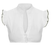 Dirndlblus med spets och traditionell folkdräktstil 1