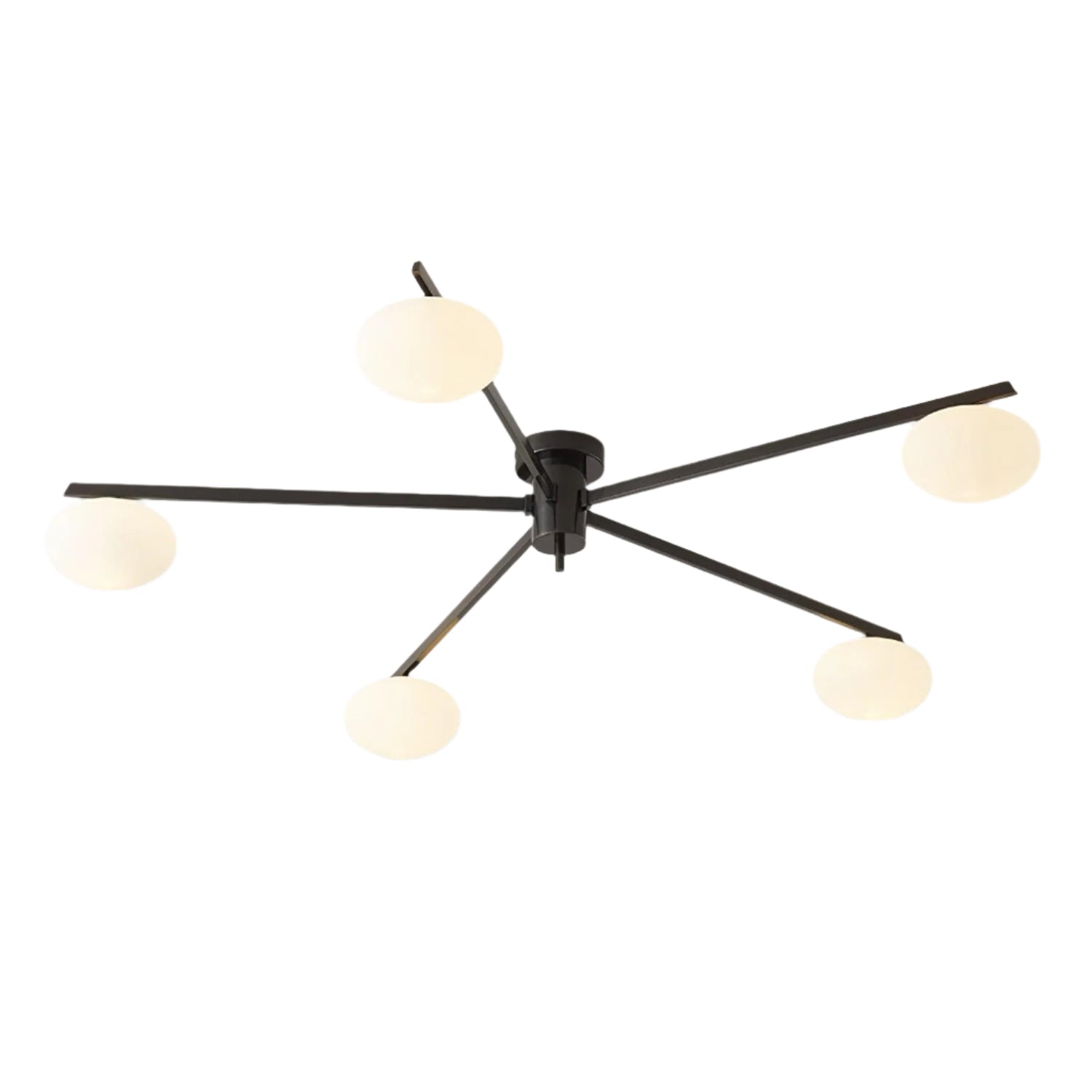 Drusilla - Minimalistisk skandinavisk taklampa i glas 9