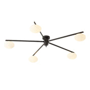 Drusilla - Minimalistisk skandinavisk taklampa i glas 9