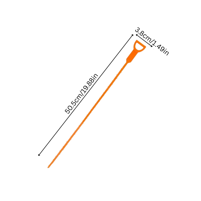 Effektiv Avloppsrensare för Handfat och Dusch – ClogCatcher Set med 10 Stycken 1