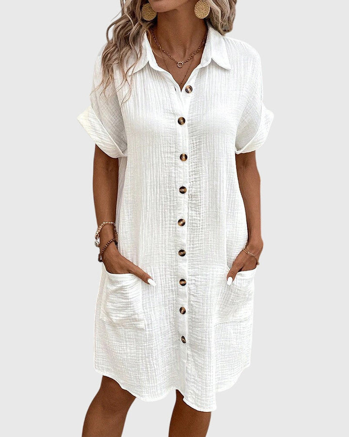 Effortless Elegant Dress for Warm Days | Versatile Relaxed Fit 0