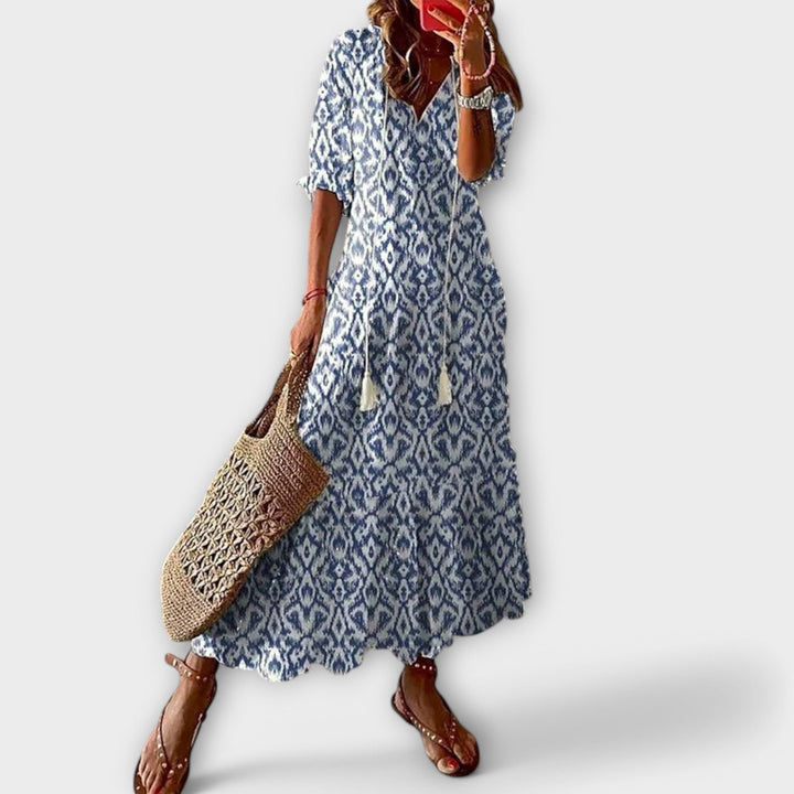 Elegant Bohemian Maxi Dress for Effortless Style and Comfort 1
