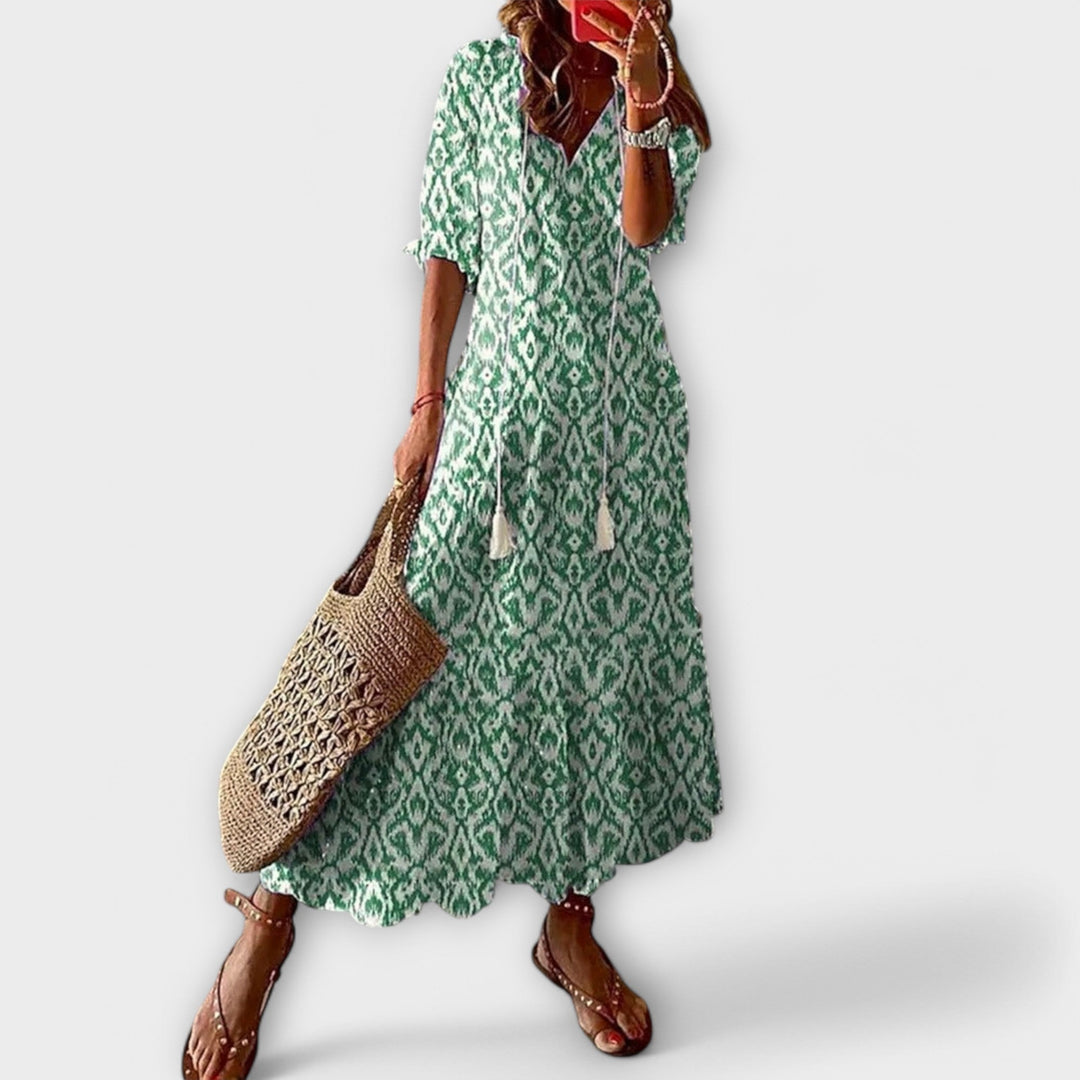 Elegant Bohemian Maxi Dress for Effortless Style and Comfort 2