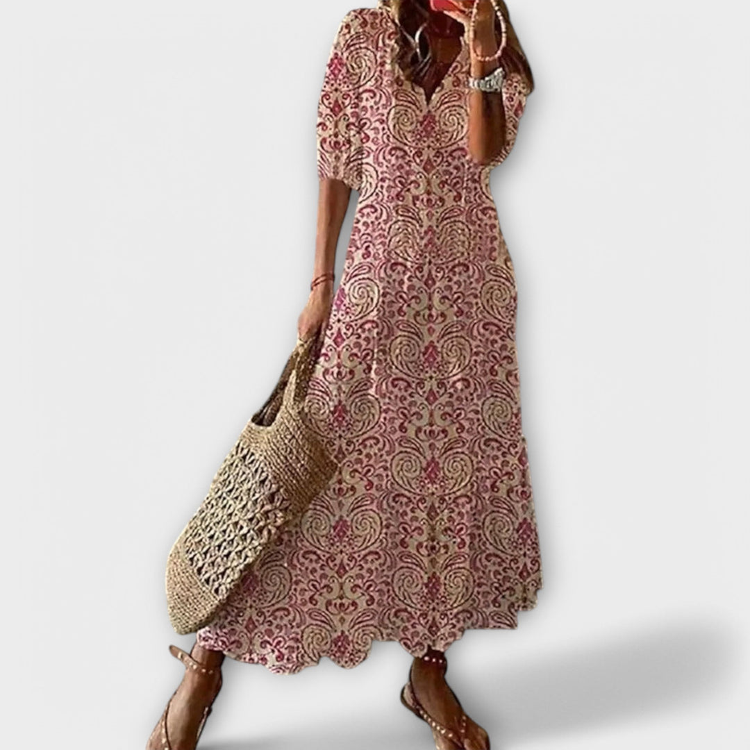 Elegant Bohemian Maxi Dress for Effortless Style and Comfort 4