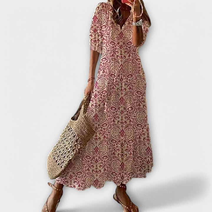 Elegant Bohemian Maxi Dress for Effortless Style and Comfort 4